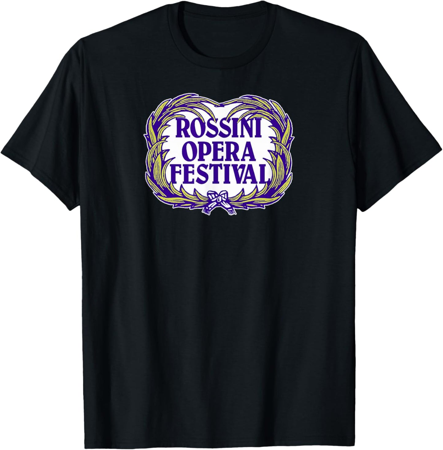 Rossini Opera Festival T-Shirt - T-Shirt | Black