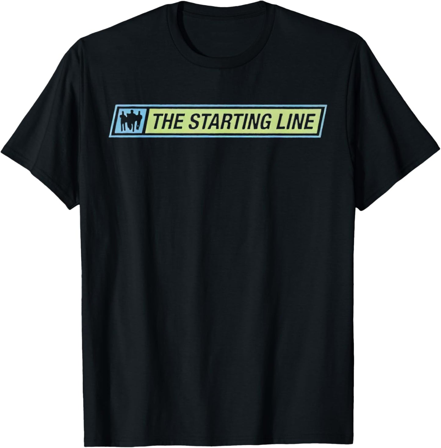 The Starting Line Retro T-Shirt - T-Shirt | Black