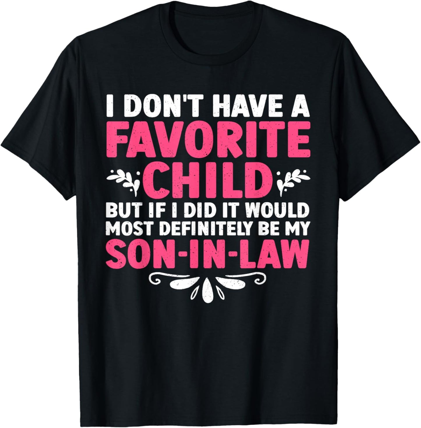Mother In Law From Son In Law For Mom Women Mother In Law T-Shirt - T-Shirt | Black