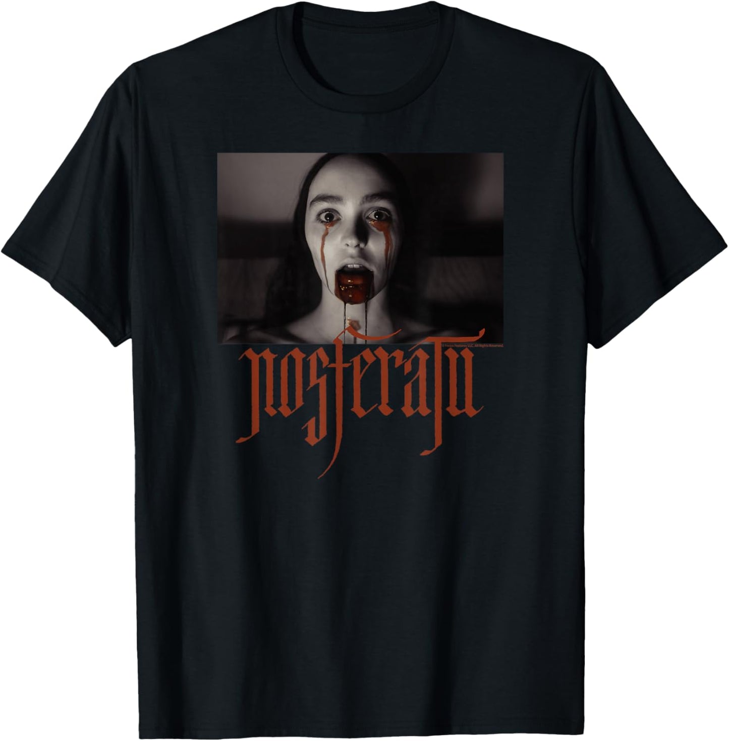 Nosferatu Ellen Hutter Blood Tears T-Shirt - T-Shirt | Black