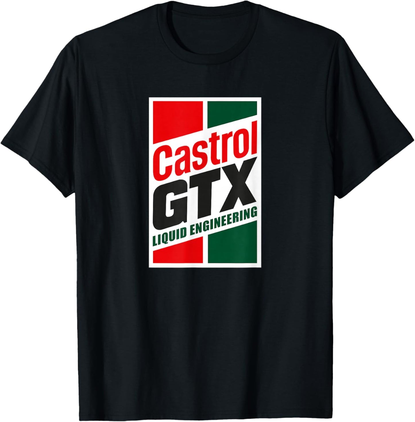Vintage Castrol GTX Motor Oil Liquid Engineering PAPL1299 T-Shirt - T-Shirt | Black