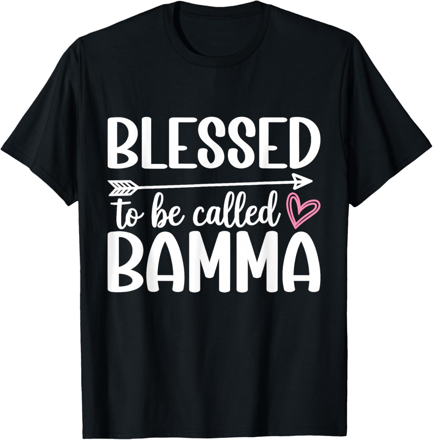 Blessed to Be Called Bamma Mother's Day T-Shirt - T-Shirt | Black