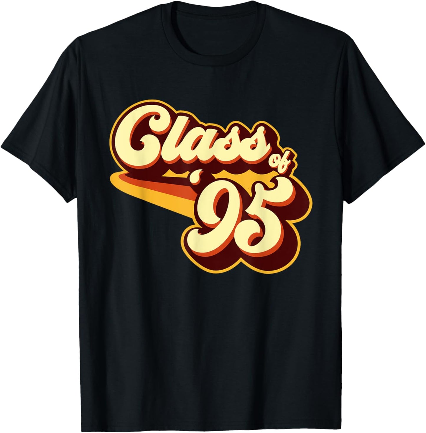 Class of 95 Reunion Retro 1995 T-Shirt - T-Shirt | Black