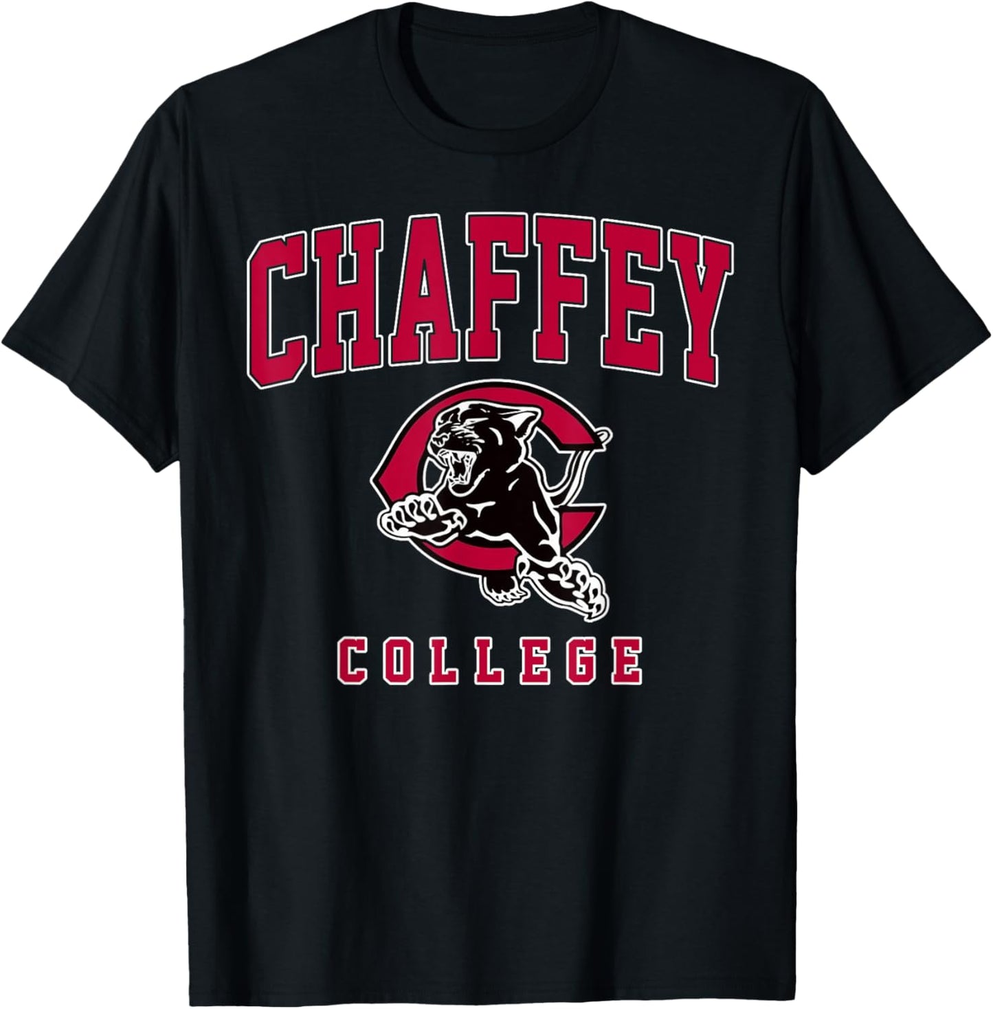 Chaffey College Arch Vintage Sports Design Men Women T-Shirt - T-Shirt | Black