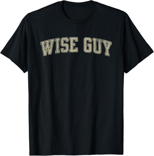 Mr Know it All WISE GUY Funny Gear T-Shirt - T-Shirt | Black