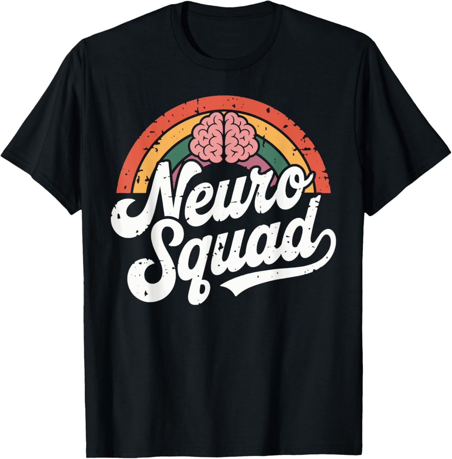Neuro Squad Neurology Nurse T-Shirt - T-Shirt | Black
