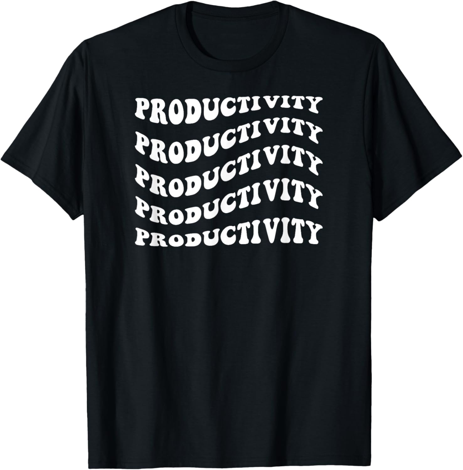 Productivity T-Shirt - T-Shirt | Black
