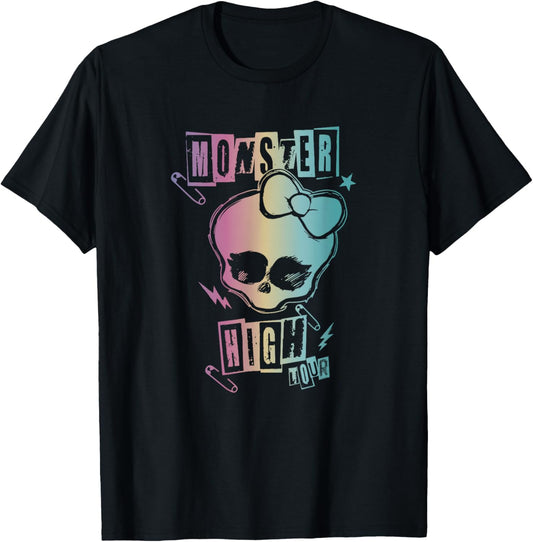 Monster High Alumni - Monster High Tour Logo T-Shirt - T-Shirt | Black