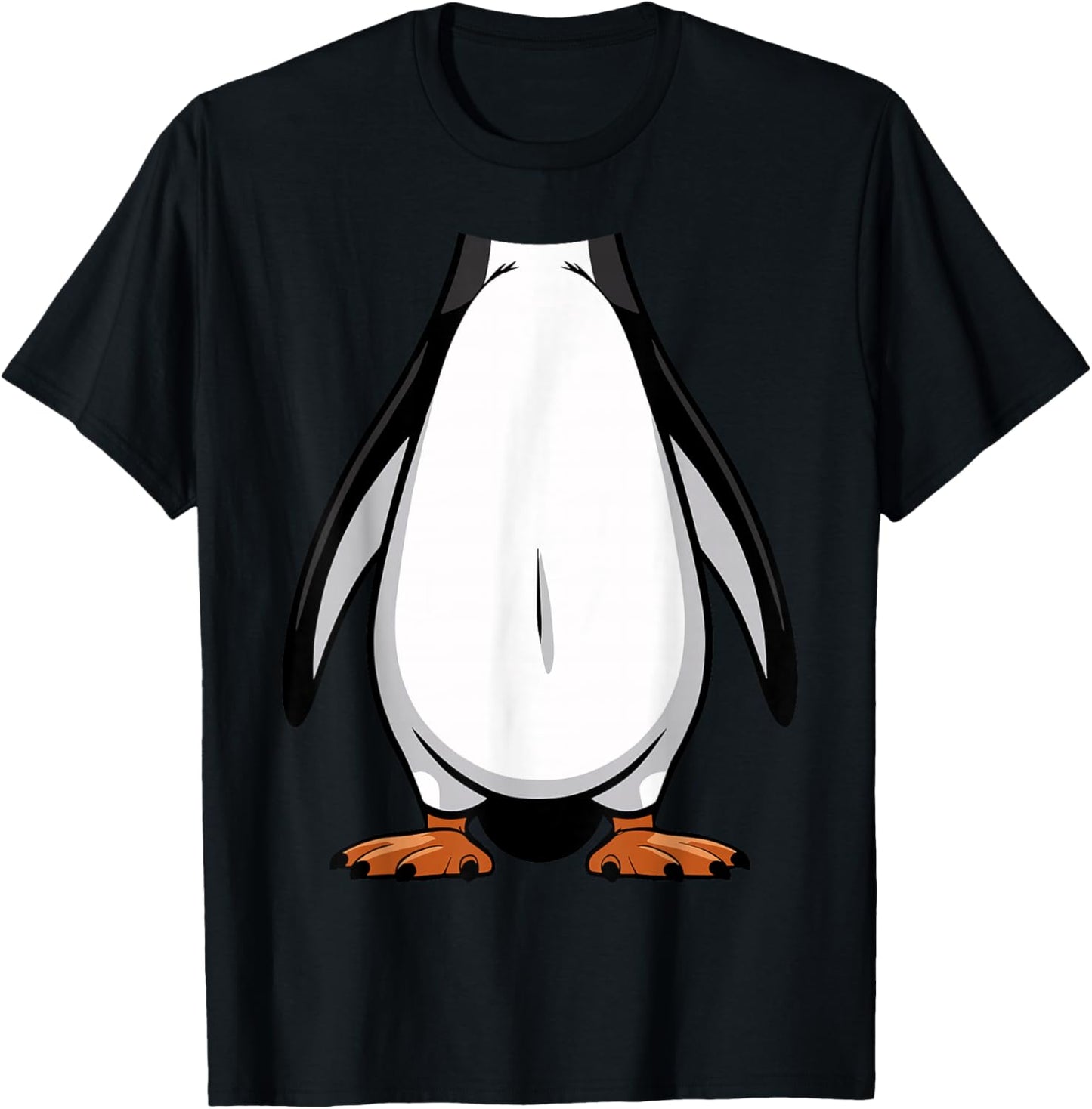 Penguin Halloween Outfit Funny Simple Kids Costume T-Shirt - T-Shirt | Black