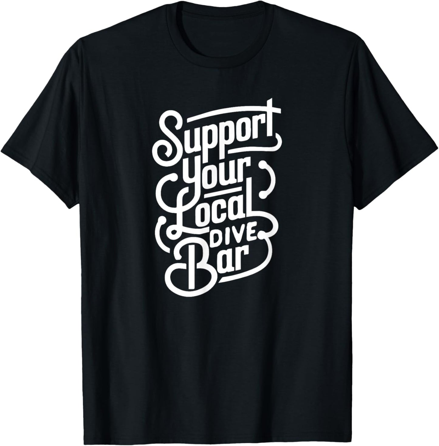 Possum Banjo Player T-Shirt - T-Shirt | Black
