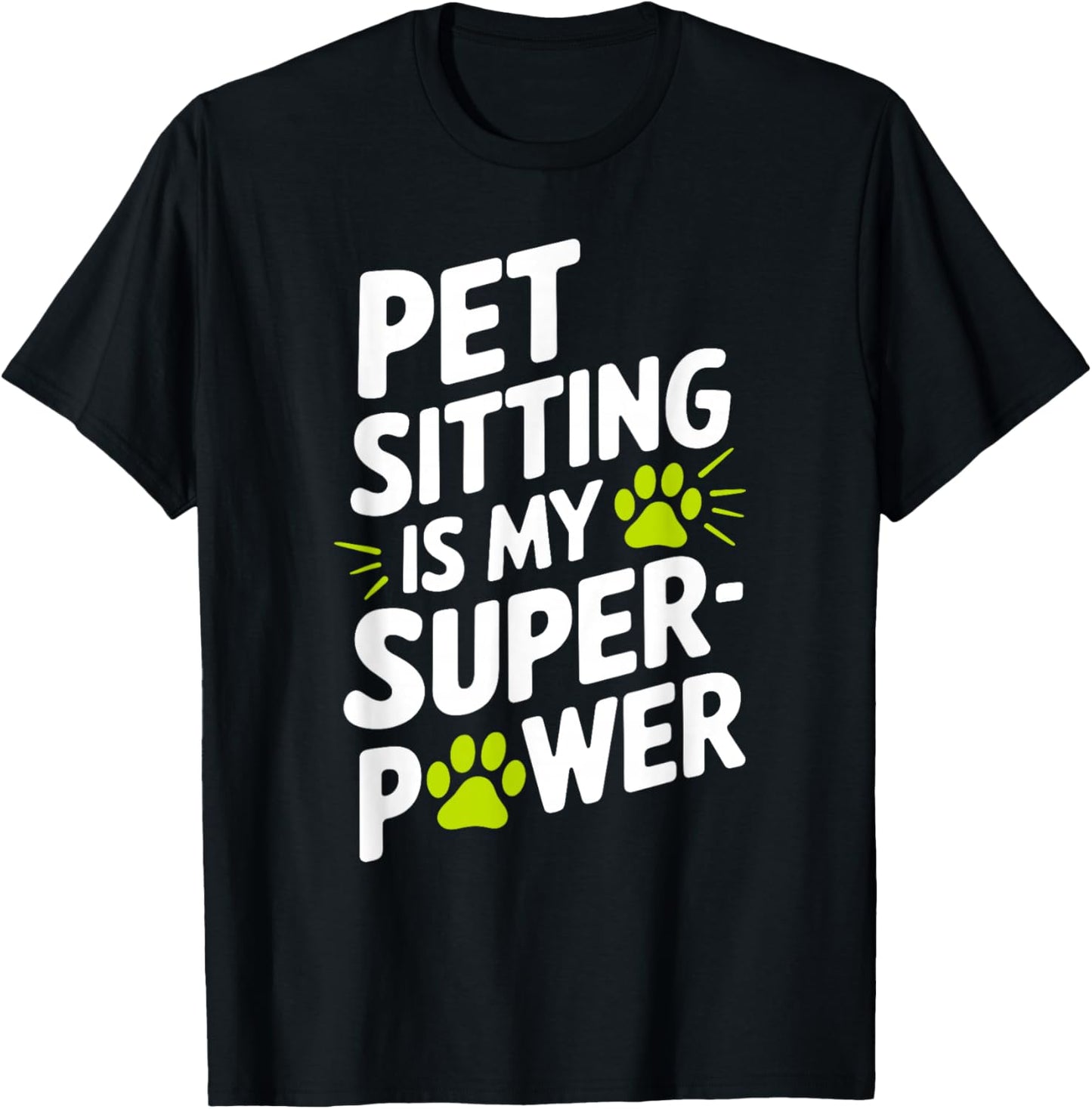 Trusted Pet Sitter Pet Care Professional Animal Caregiver T-Shirt - T-Shirt | Black