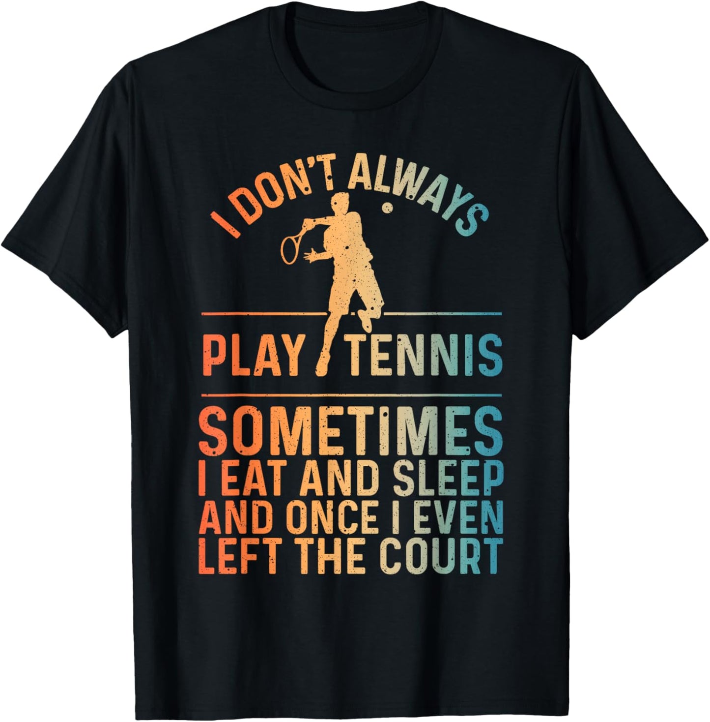 Tennis Novelty Women Kids Tennis Lover Tennis Player T-Shirt - T-Shirt | Black