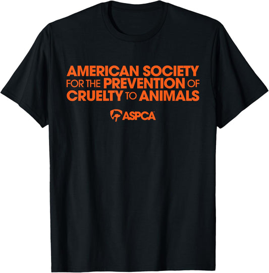 American Society for The Prevention of Cruelty to Animals T-Shirt - T-Shirt | Black