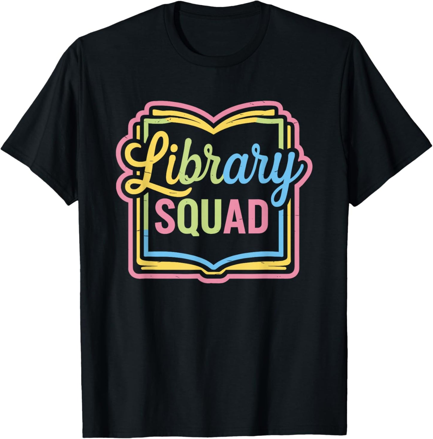 Library Squad T-Shirt - T-Shirt | Black