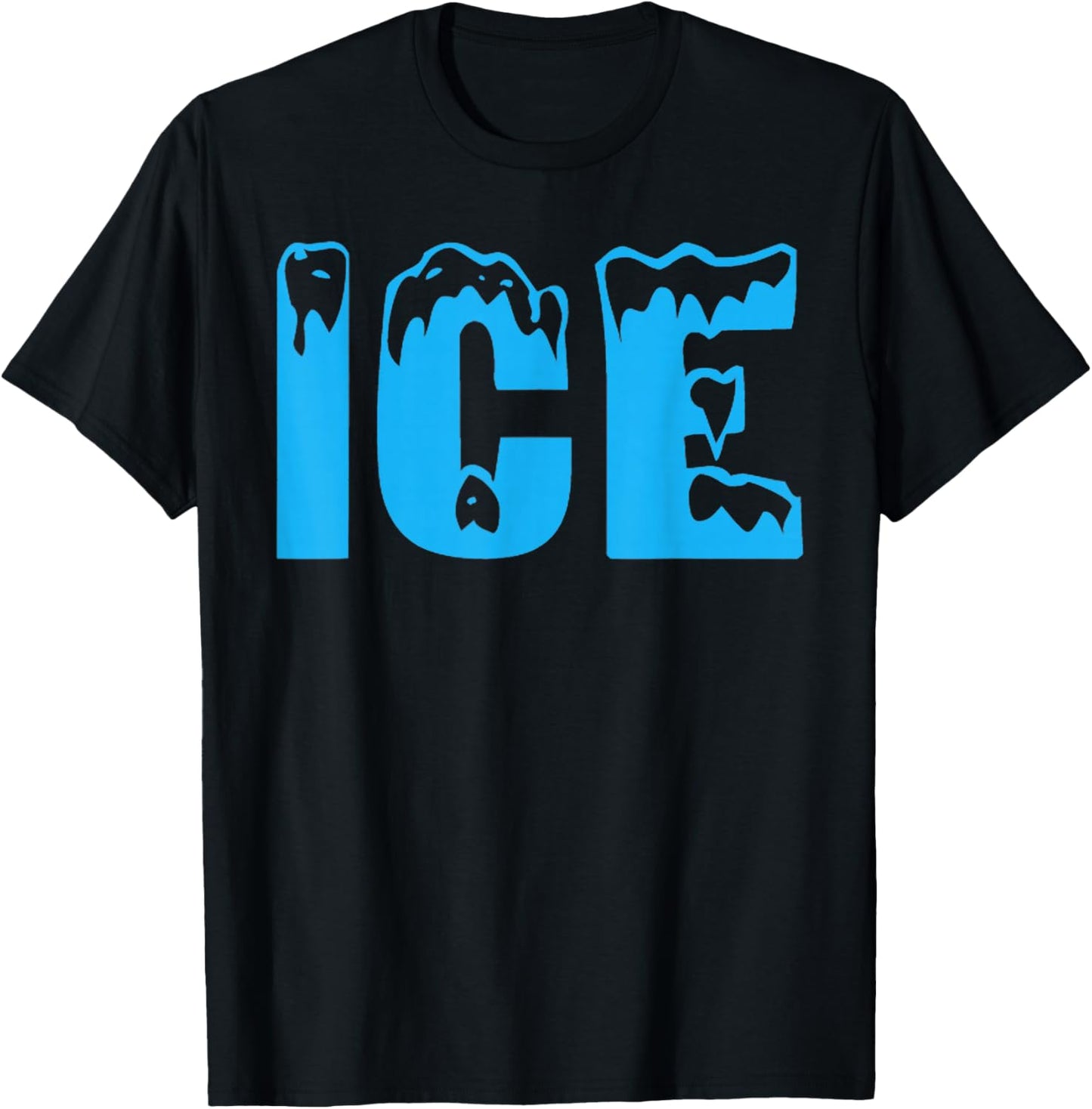 Funny Women Fire and Ice Costume Halloween Family Matching T-Shirt - T-Shirt | Black