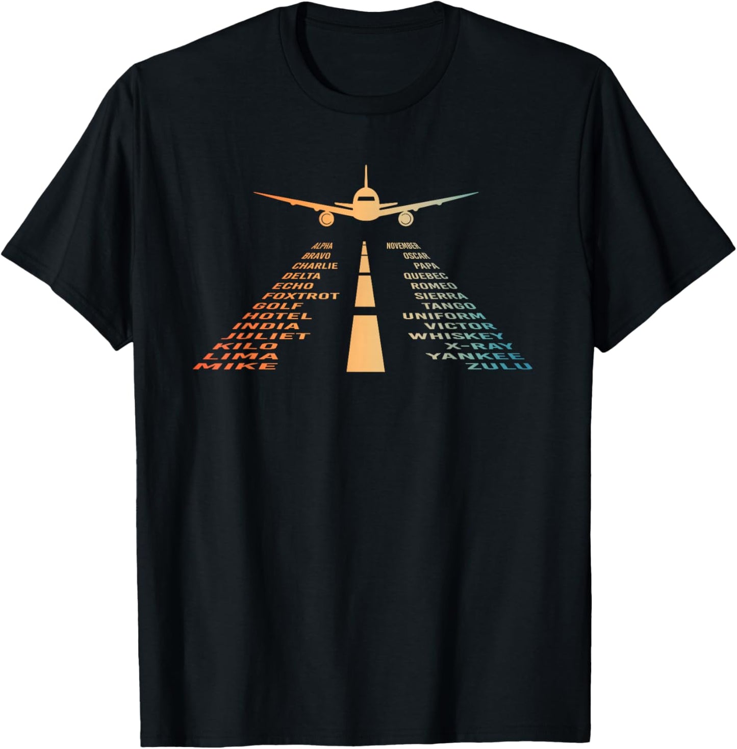 Pilot Airplane Lover Gift Aviation Stuff Men Women -Adults & Kids Retro Black Small Short Sleeve T-Shirt - T-Shirt | Black