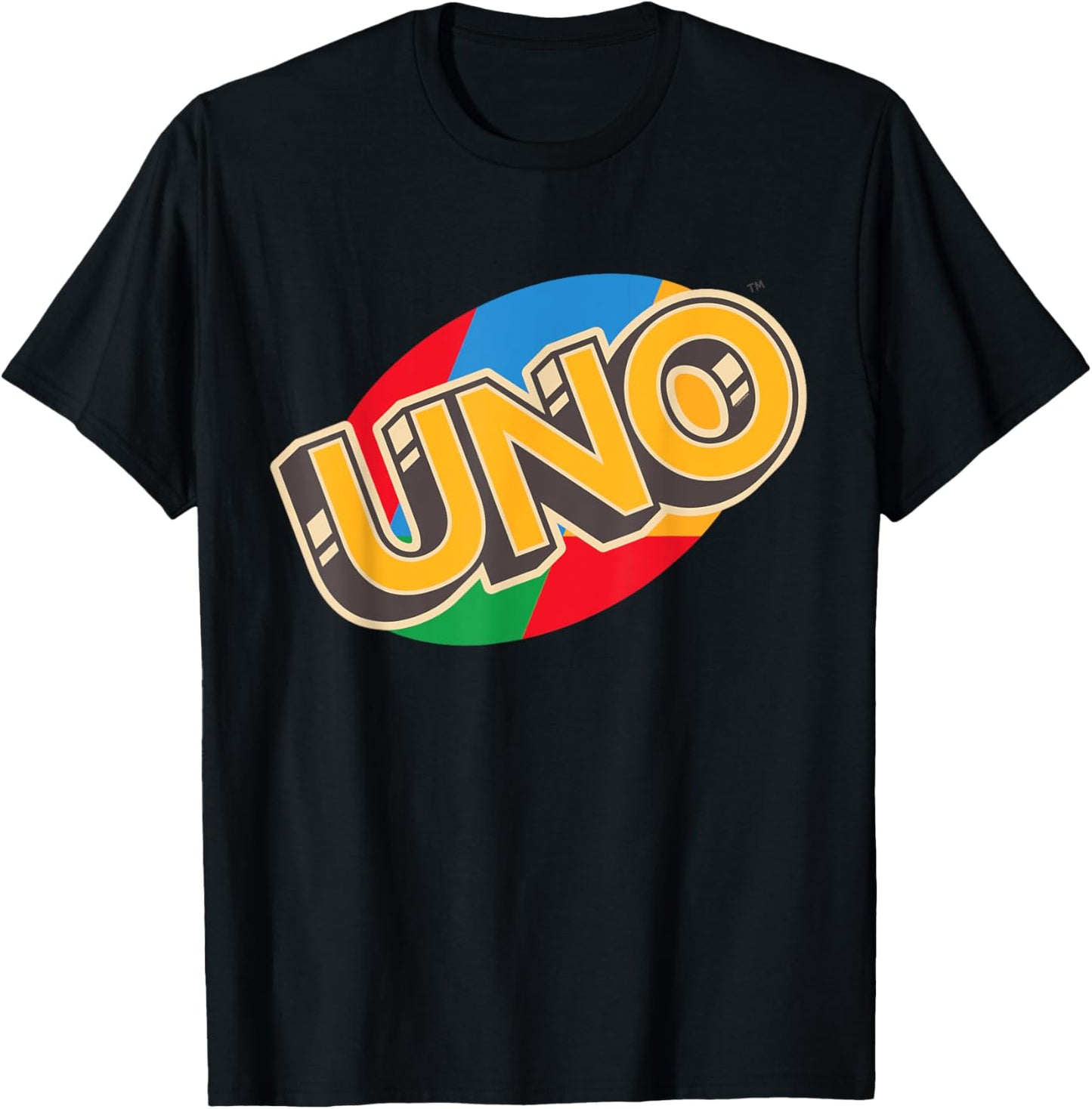 UNO Vintage Game Night Logo T-Shirt - T-Shirt | Black