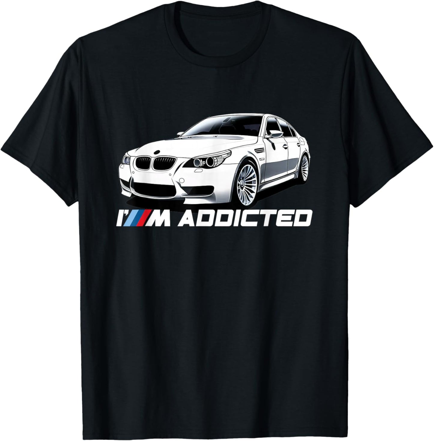 E60 5 series - M Addicted Angel T-Shirt - T-Shirt | Black