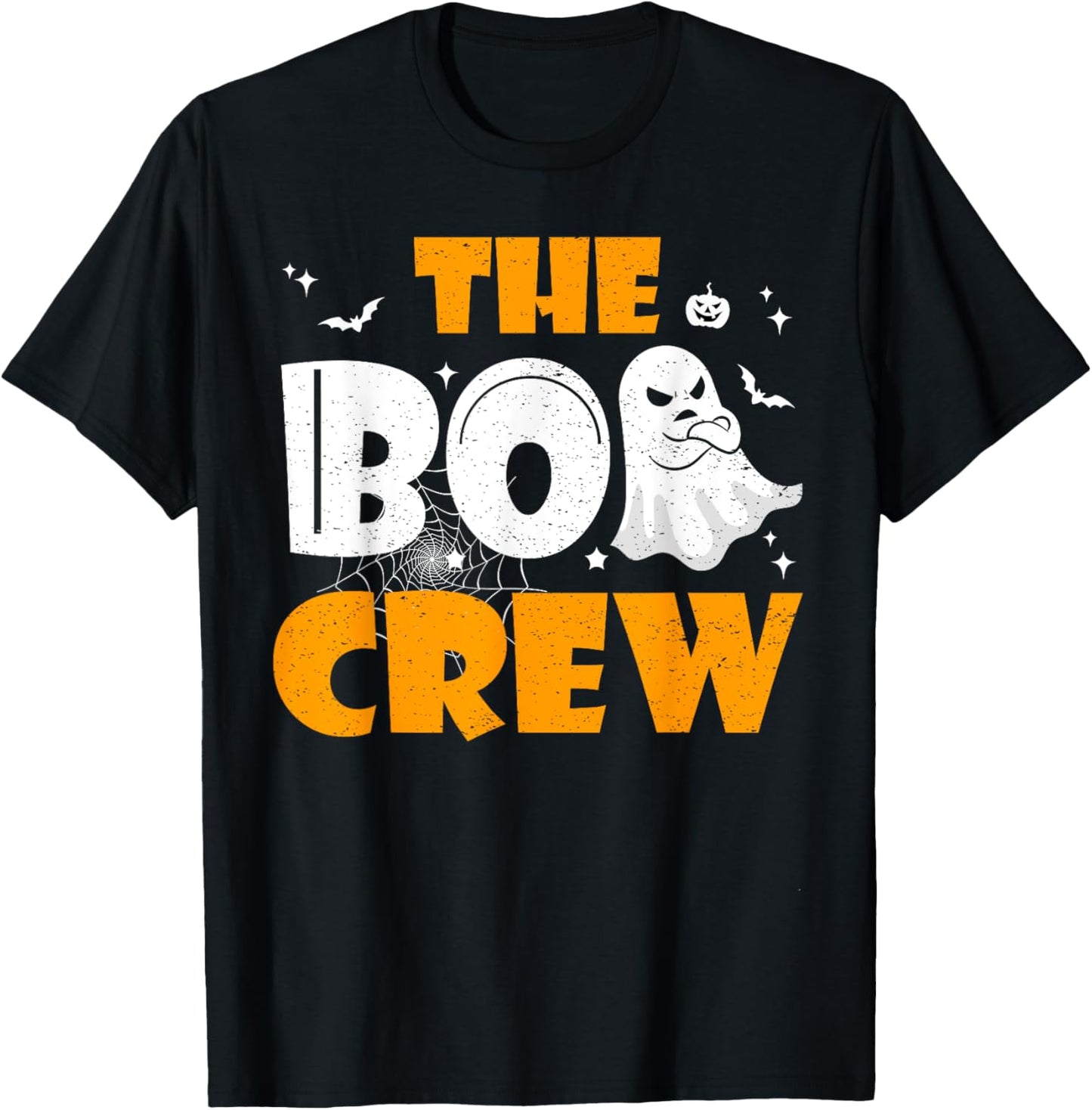 Halloween Ghost The Boo Crew Matching family Women Kids Men T-Shirt - T-Shirt | Black