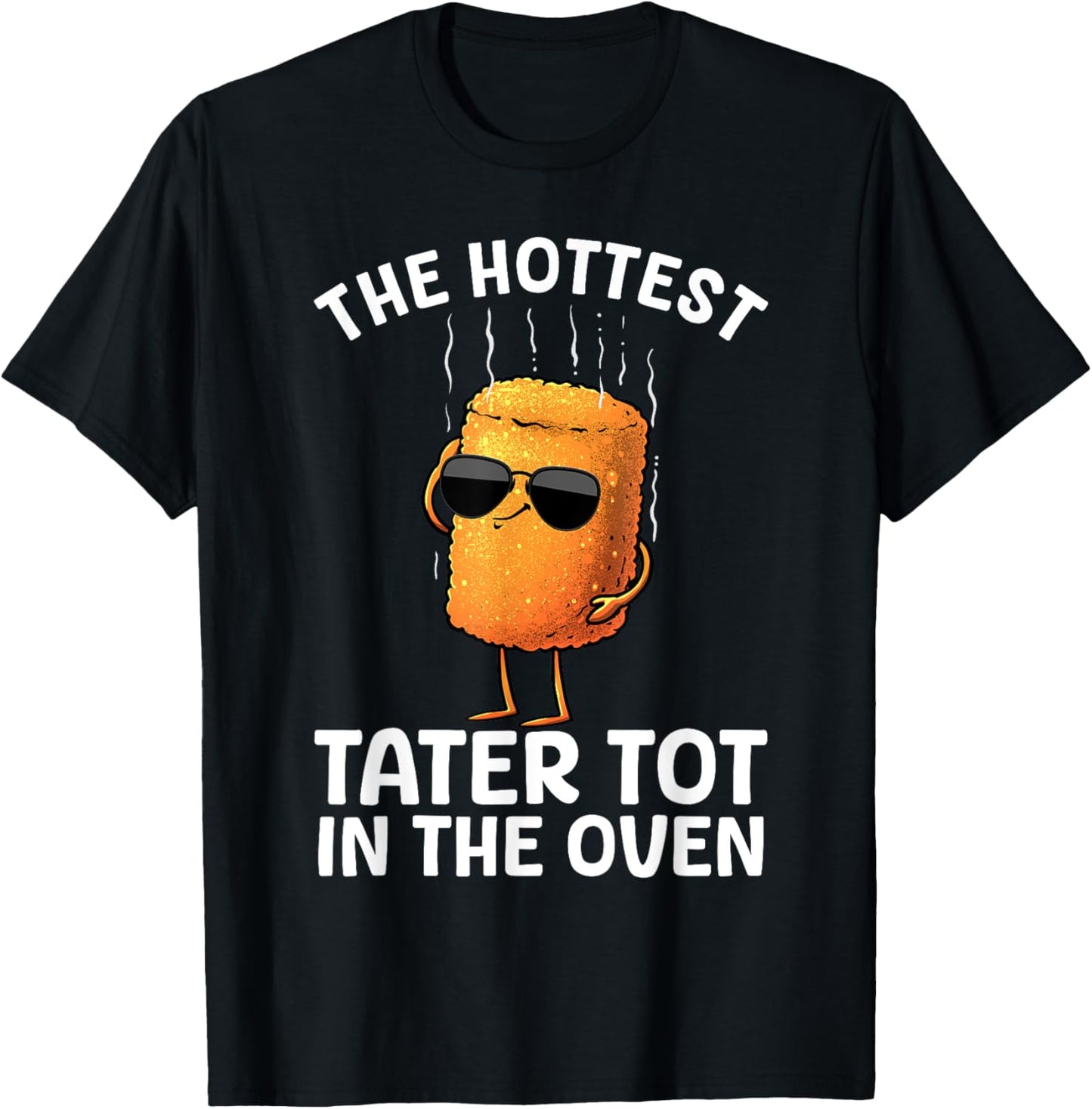 Cool Tater Tot Design Women Kids Potato Tater Tot T-Shirt - T-Shirt | Black