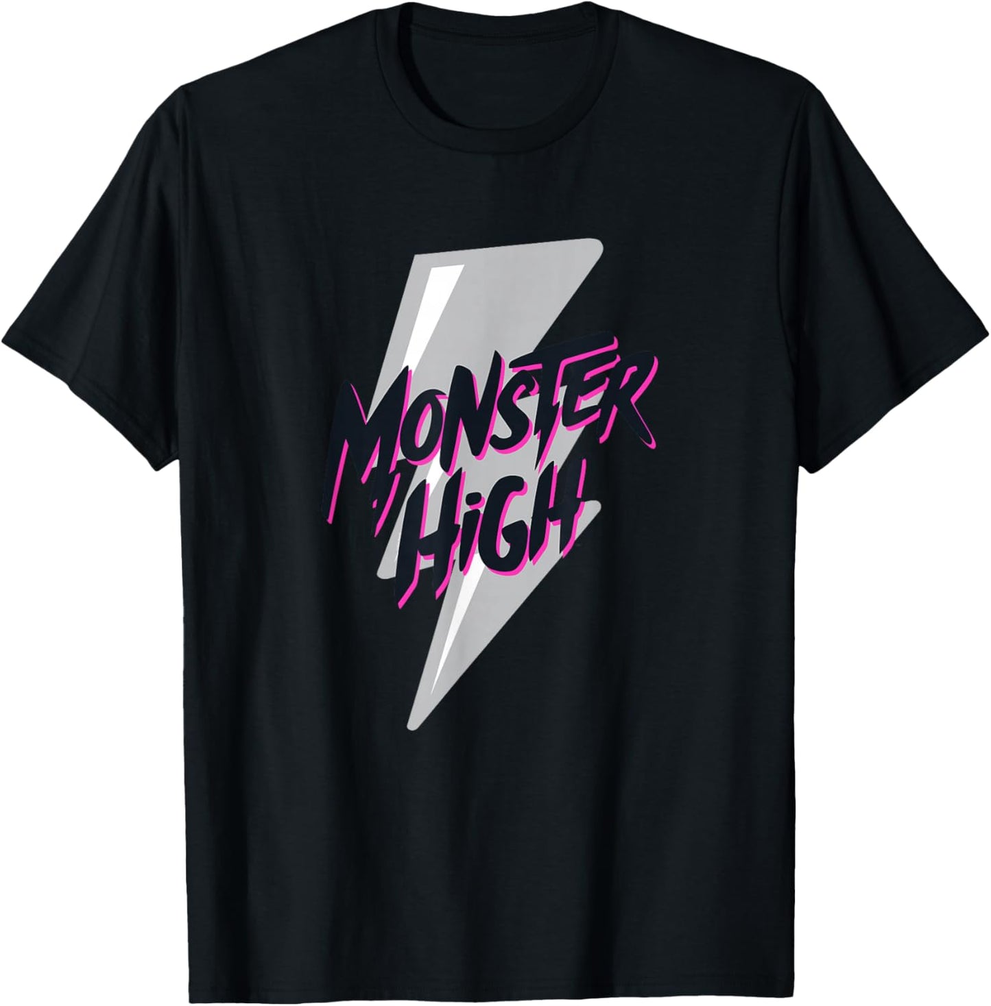 Monster High Alumni - Monster High Lightning Bolt T-Shirt - T-Shirt | Black