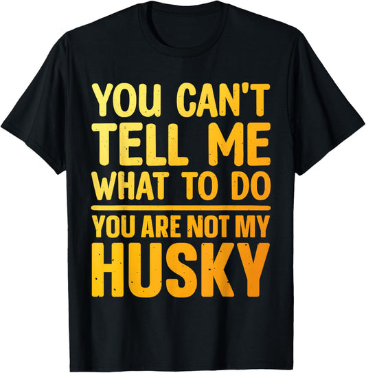 Cool Husky Gift Husky Lover Accessories & Stuff Adults Siberian Husky Black Short Sleeve Small T-Shirt - T-Shirt | Black