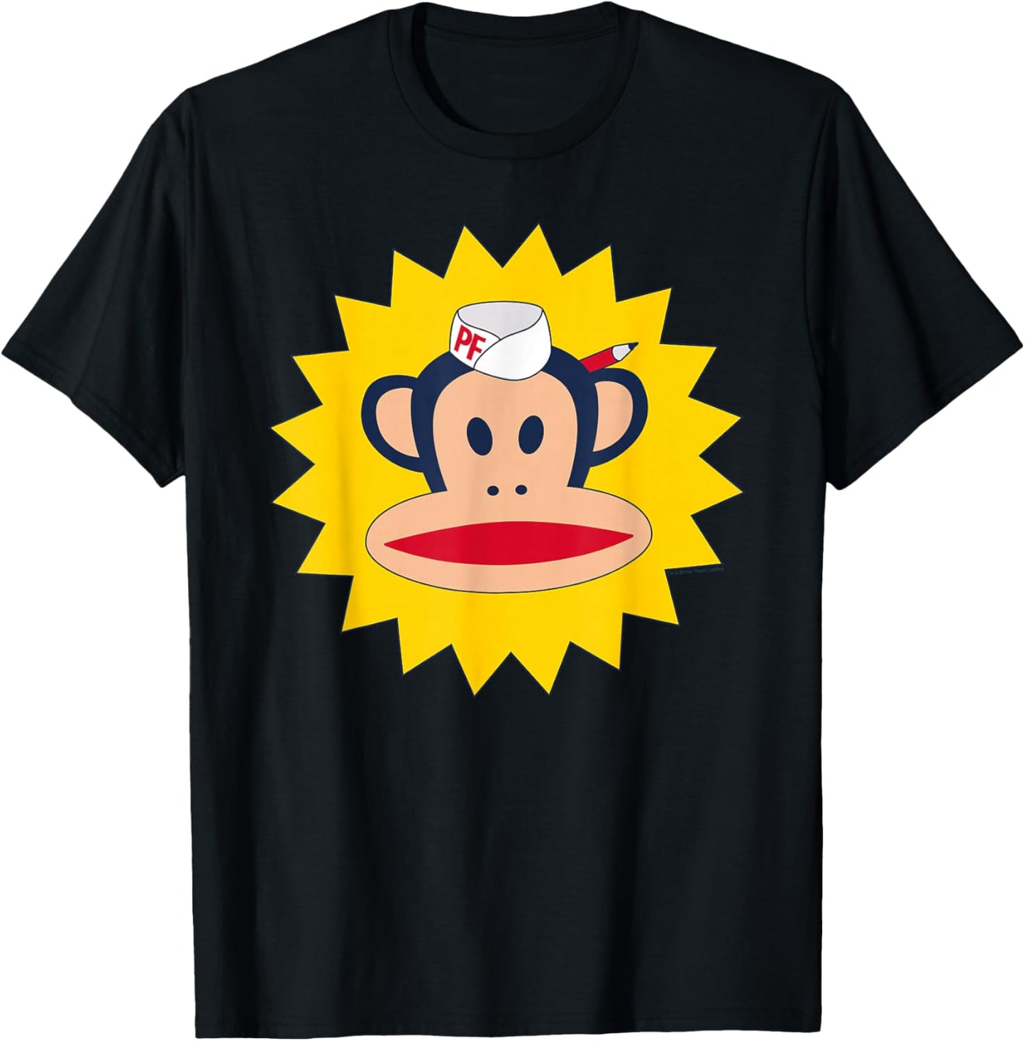 Paul Frank Diner Julius Monkey Waiter T-Shirt - T-Shirt | Black