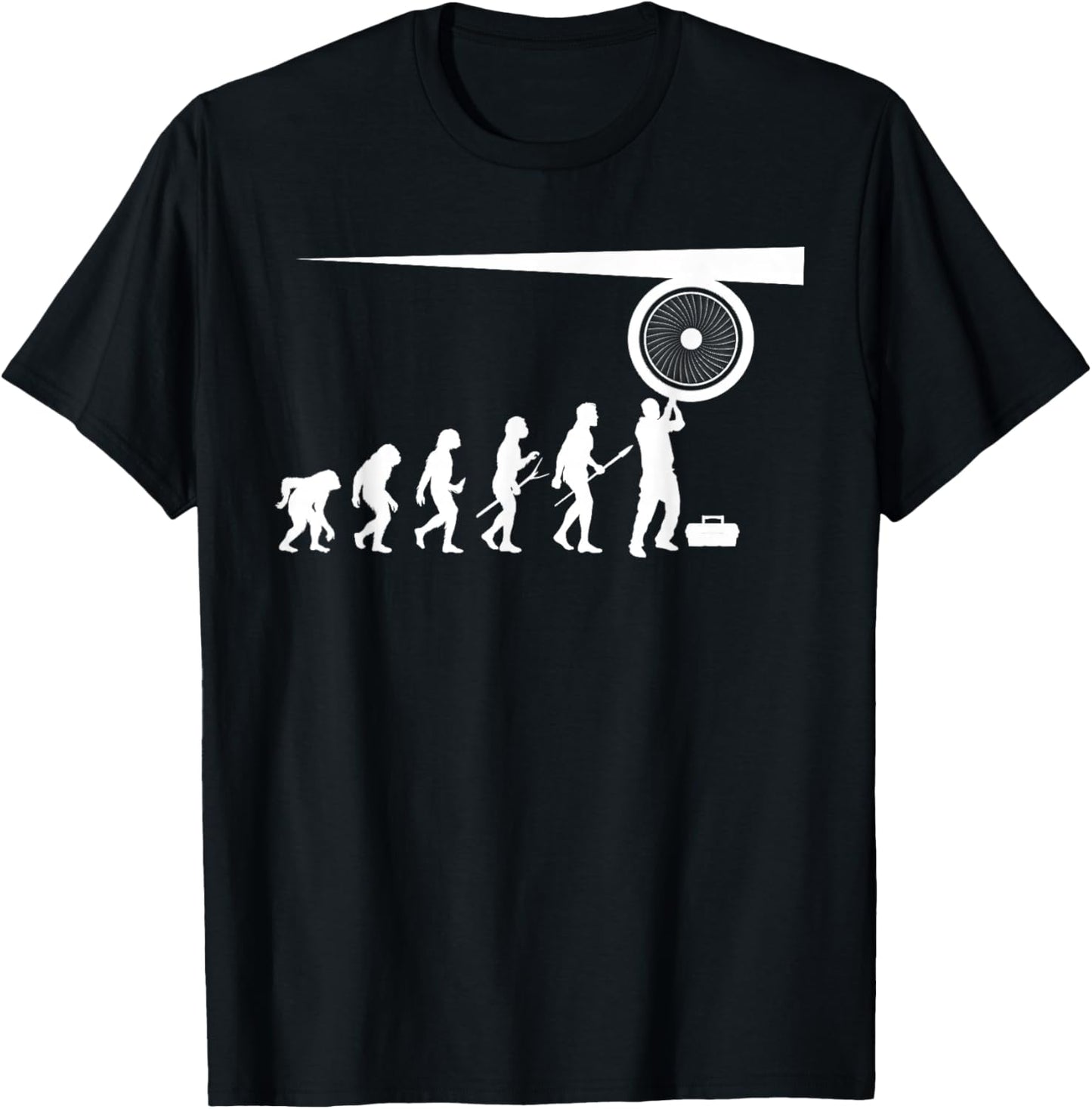 Best Aircraft Mechanic Art Women Aviation Mechanic T-Shirt - T-Shirt | Black