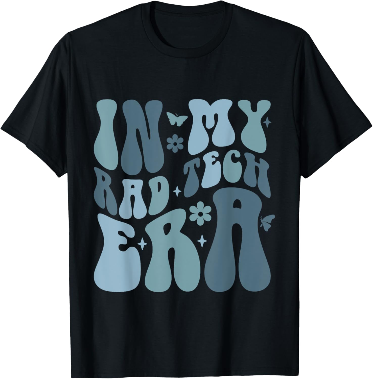 Radiologist Technician Outfits X-ray Tech in My Rad Tech Era T-Shirt - T-Shirt | Black