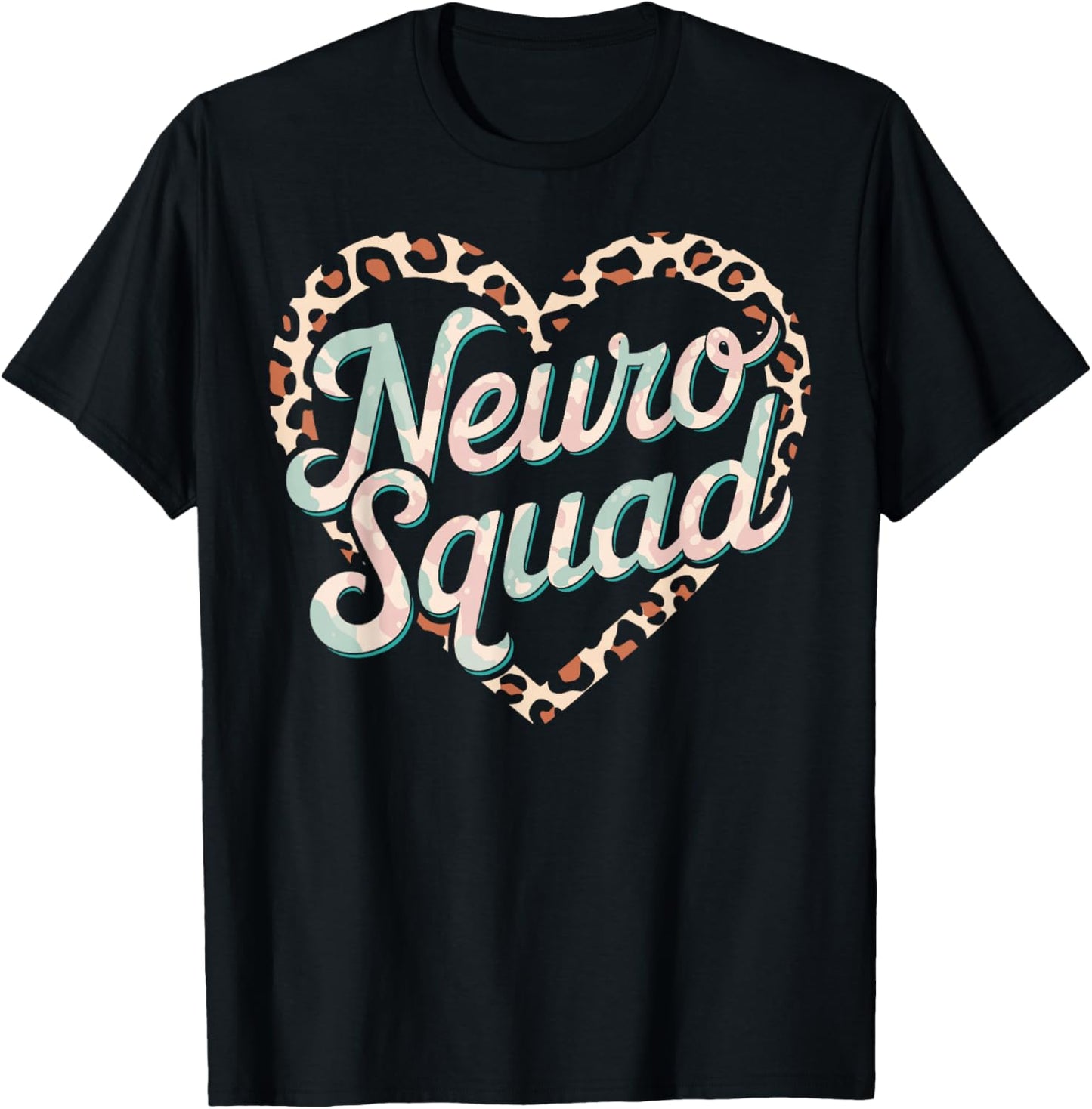 Neuro Squad Neurology Nurse T-Shirt - T-Shirt | Black