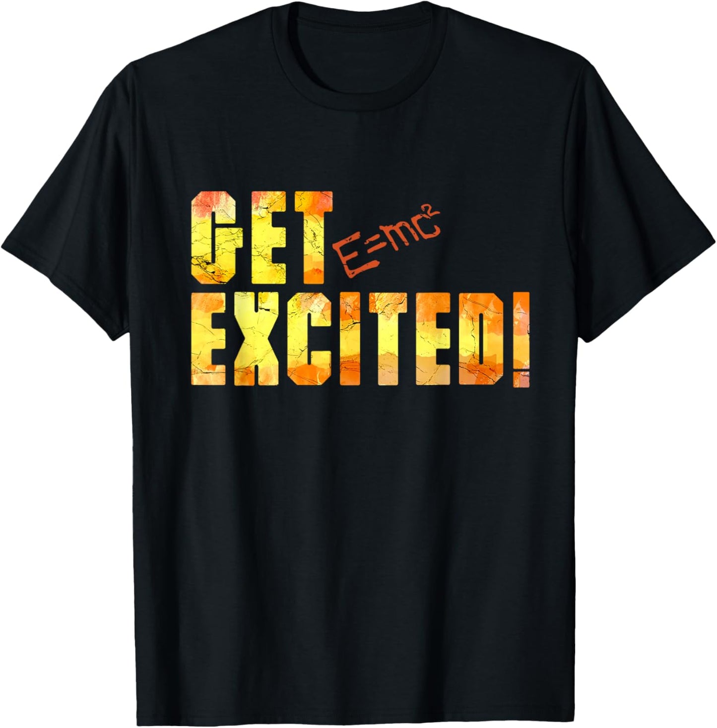 Get Excited Stone Senku Science T-Shirt - T-Shirt | Black