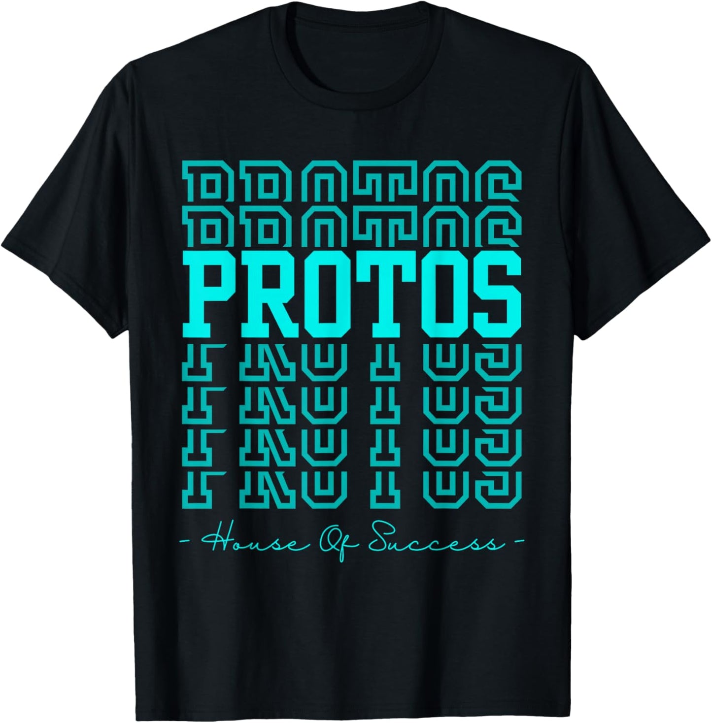 Protos House of Success Protos RCA Friendly School Spirit T-Shirt - T-Shirt | Black