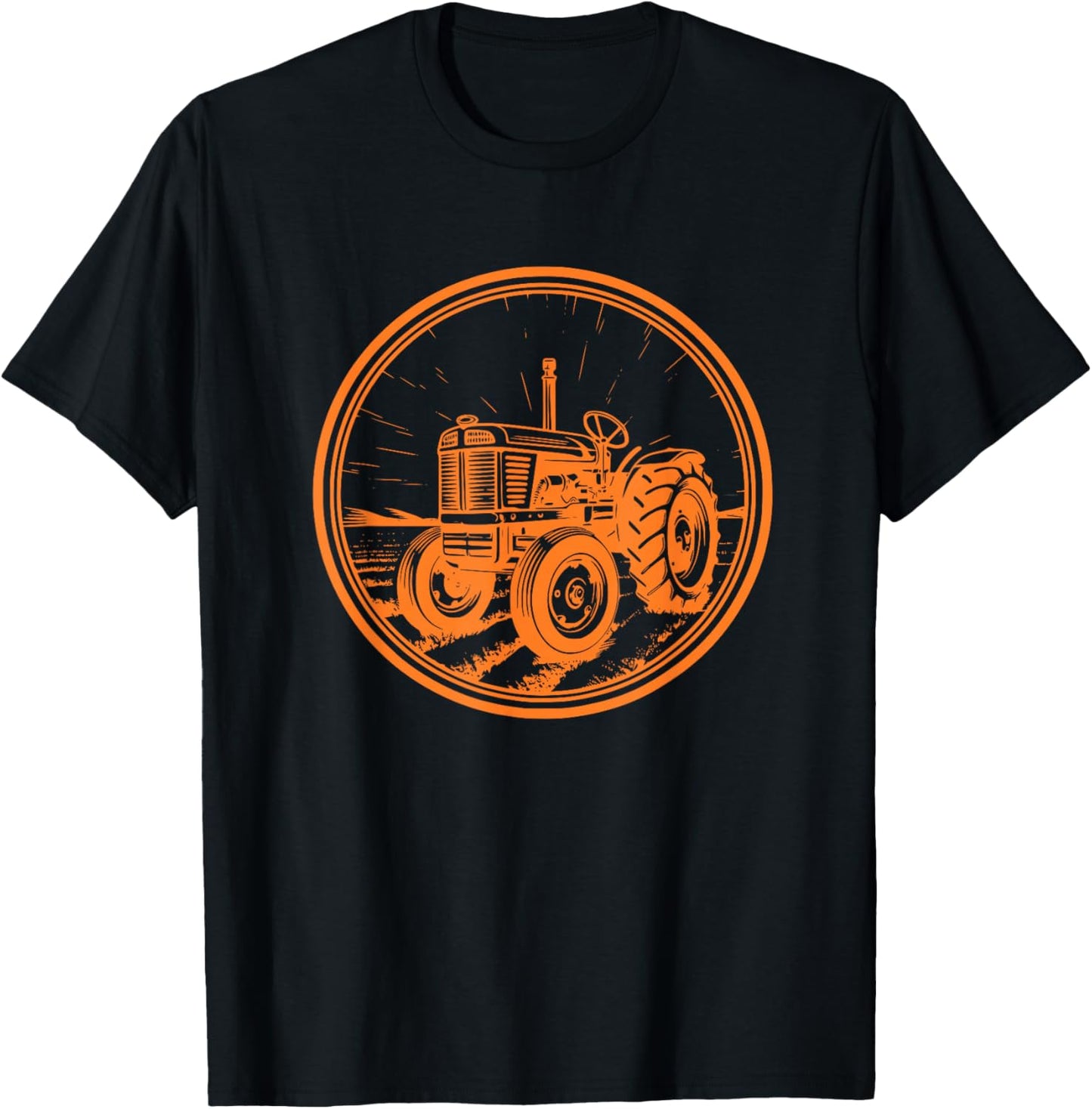 Vintage Alis Chalmers WD45 Tractor Farming Style product T-Shirt - T-Shirt | Black