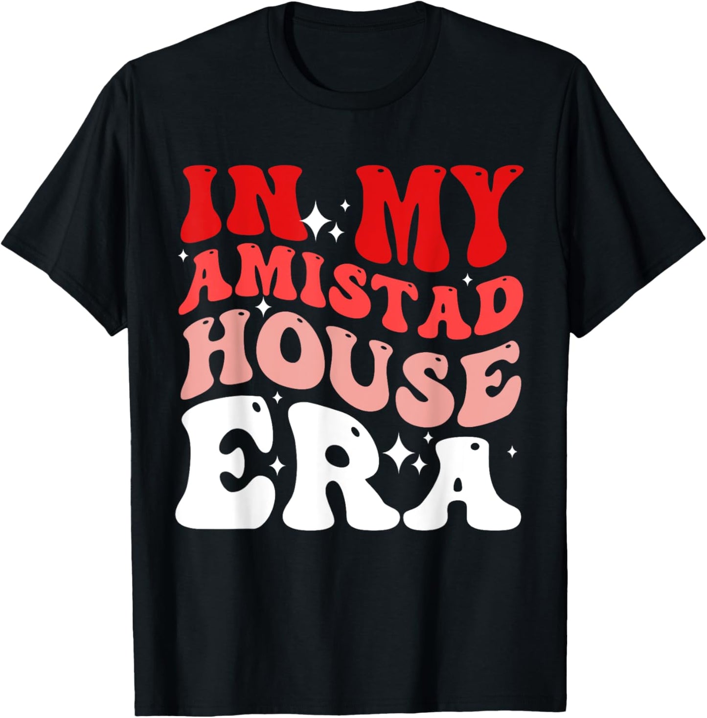 AMISTAD House of Friendship Era RCA Friendship School Sit T-Shirt - T-Shirt | Black