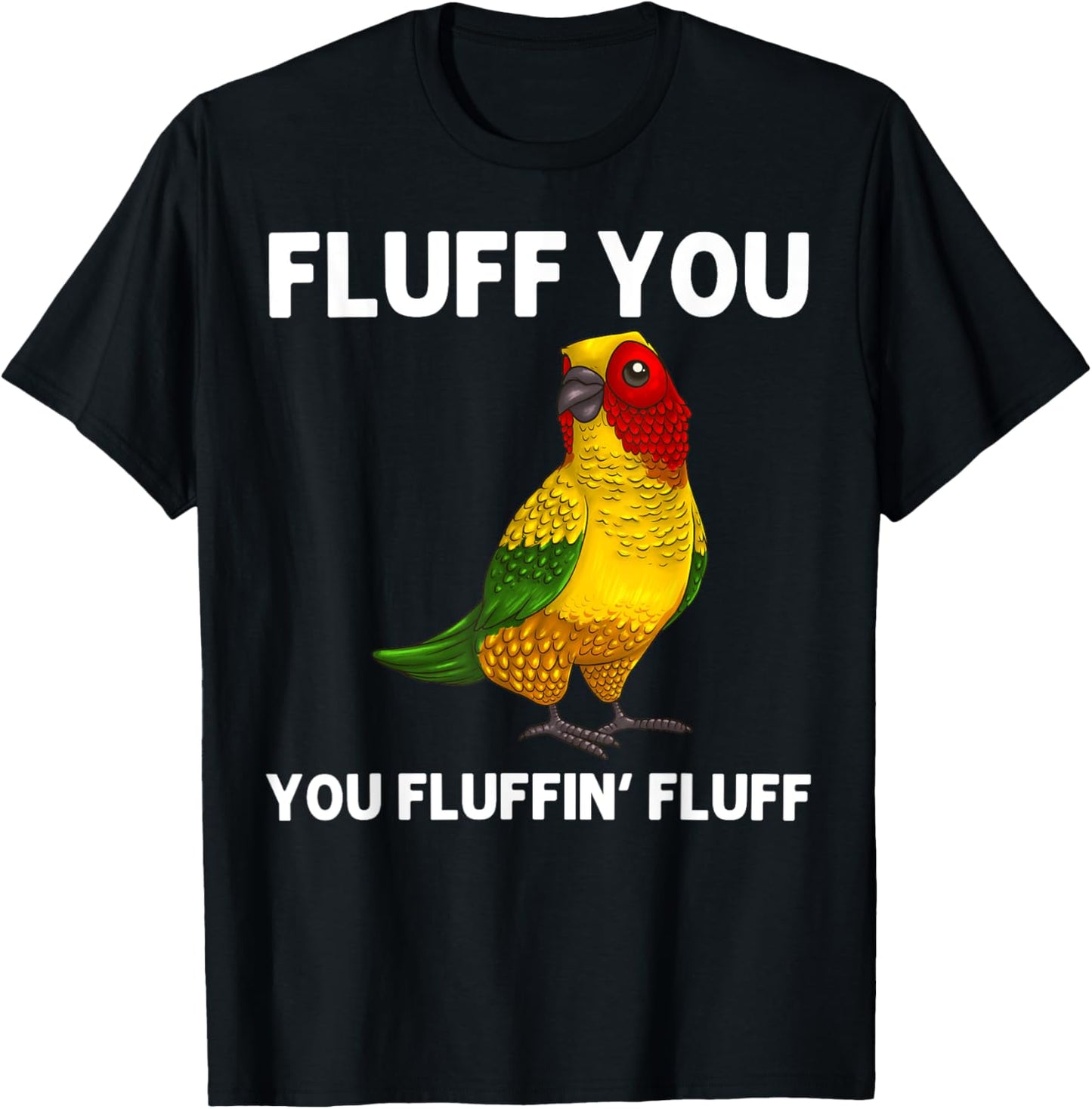 Cool Sun Conure Art Women Bird Lover Parrot Birding T-Shirt - T-Shirt | Black