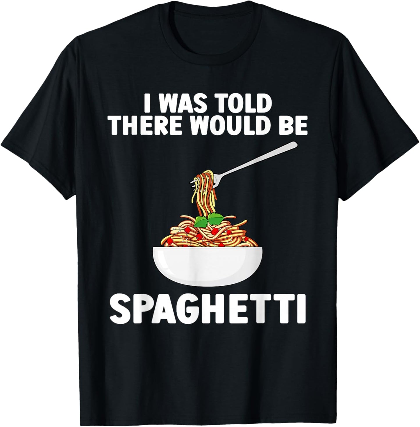 Cool Spaghetti Art Women Italian Foodie Pasta Lover T-Shirt - T-Shirt | Black