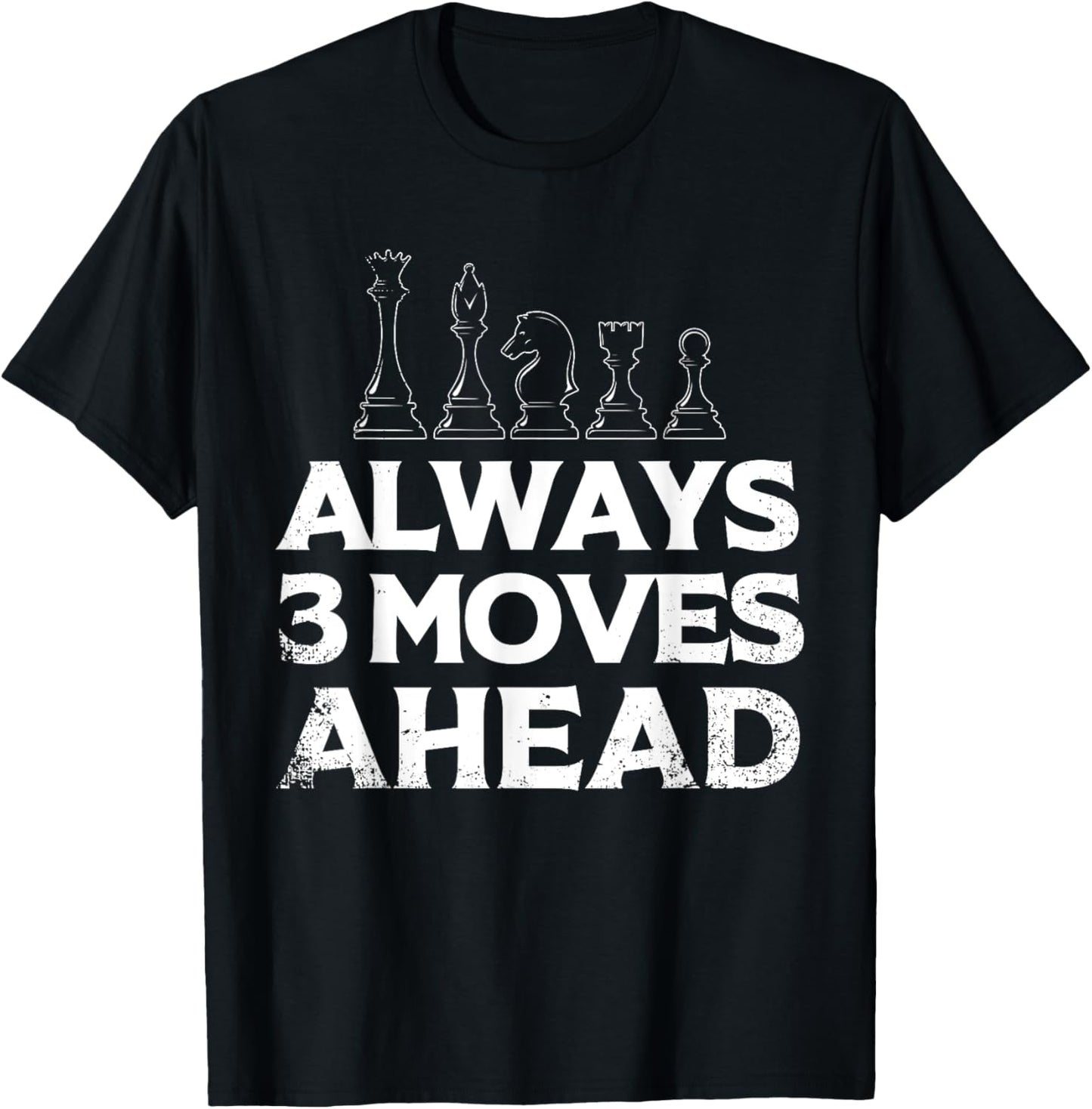Cool Chess Design Women Chess Lover Chess Player T-Shirt - T-Shirt | Black