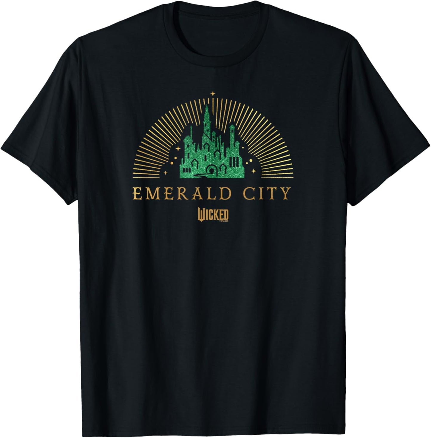 Wicked Emerald City T-Shirt - T-Shirt | Black