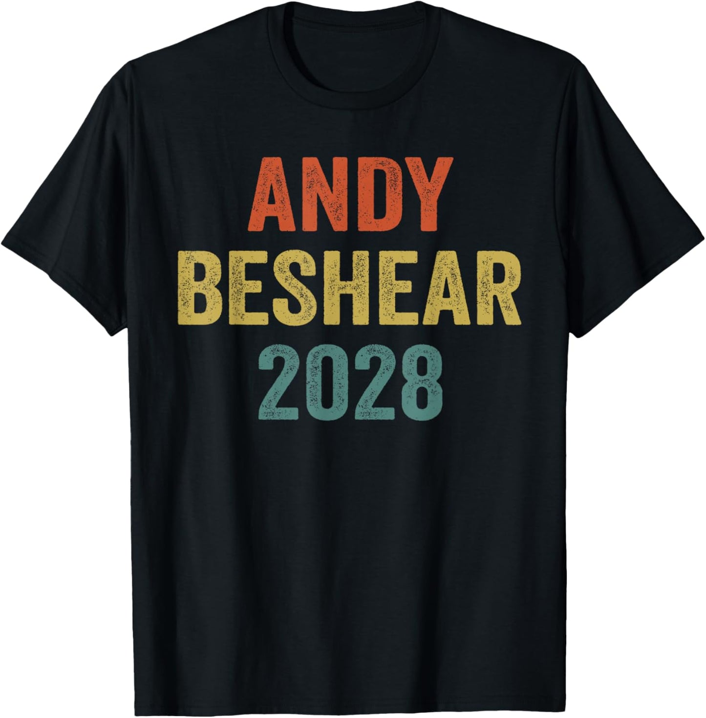 Cool Andy For President 2028, Andy Beshear 2028 T-Shirt - T-Shirt | Black
