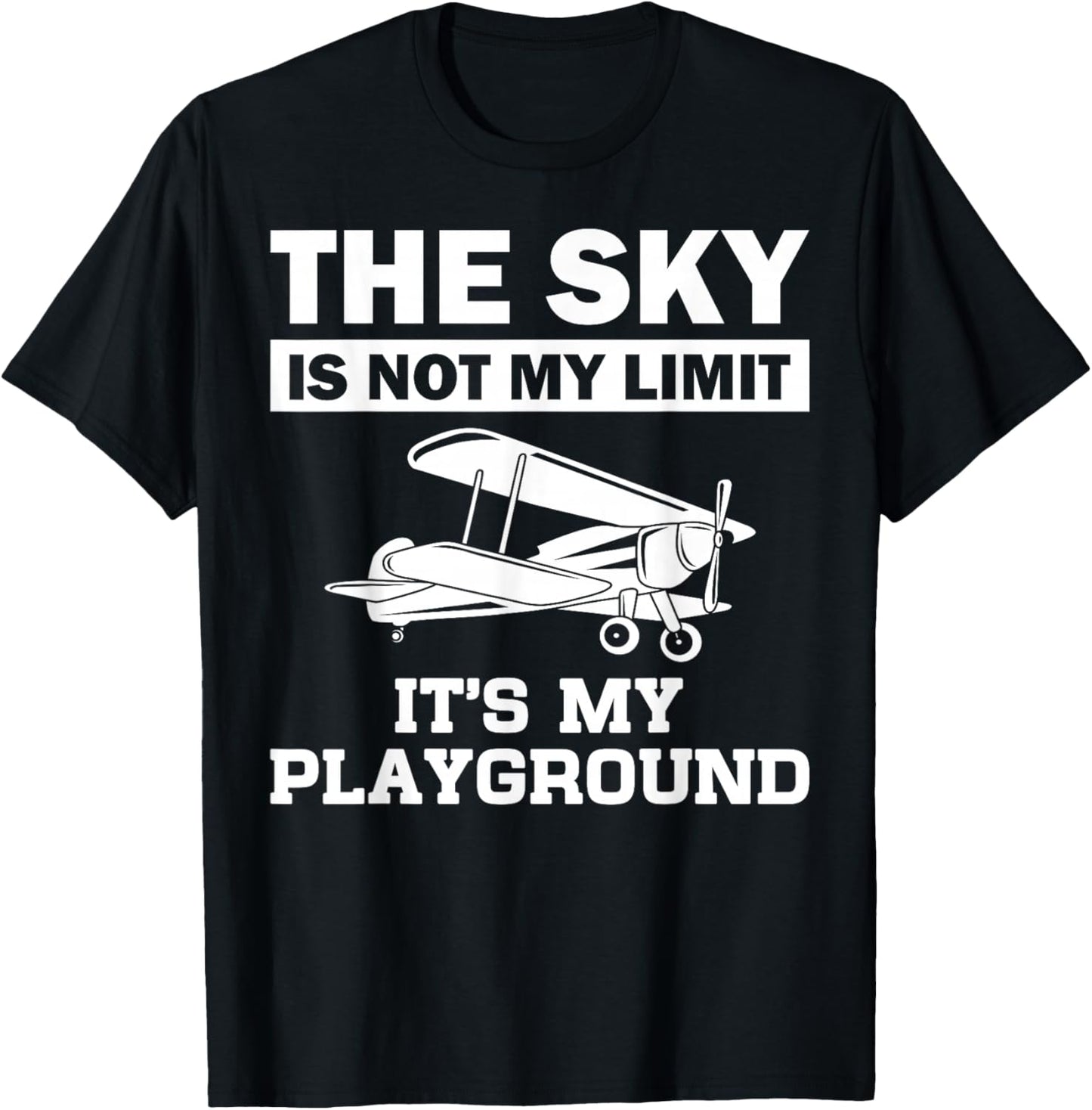 Funny Pilot Design Women Aviation Airplane Pilot T-Shirt - T-Shirt | Black