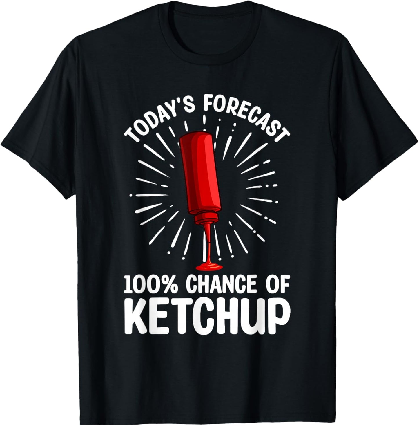 Best Ketchup Art Women Ketchup Novelty Ketchup Lover T-Shirt - T-Shirt | Black