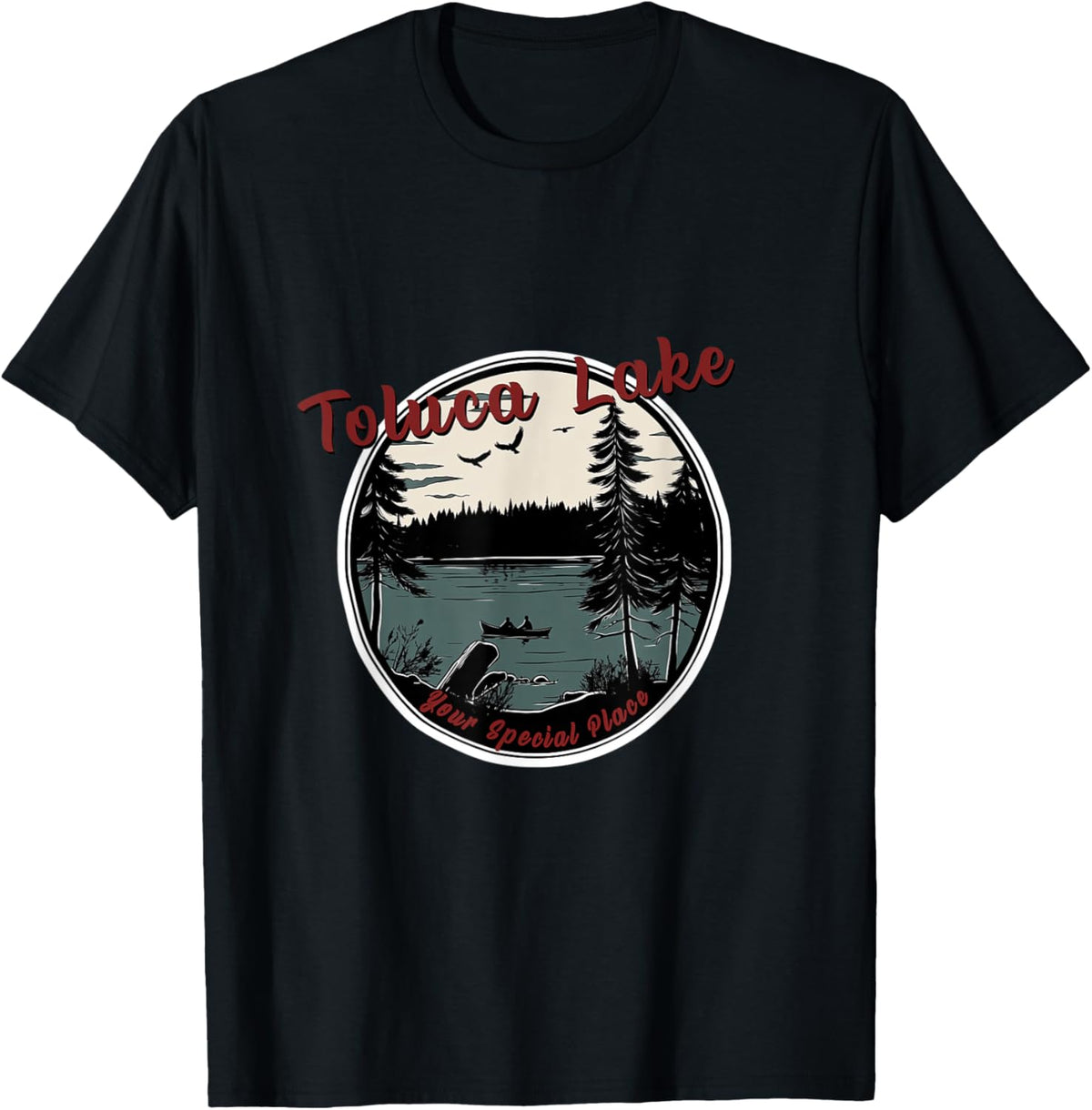 Toluca Lake Gaming Fan Silent Hills Art T-Shirt - T-Shirt | Black