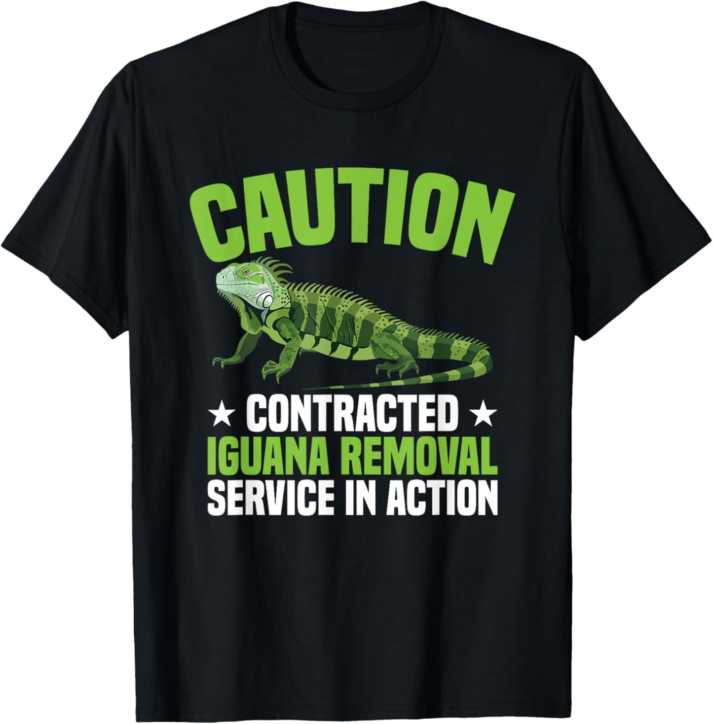 Lizard Hunting Specialist ControlTech Iguana Hunting T-Shirt - T-Shirt | Black