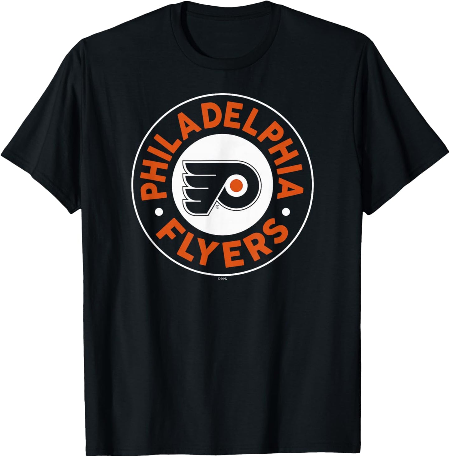 Philadelphia Flyers Symbol Black Officially Licensed T-Shirt - T-Shirt | Black