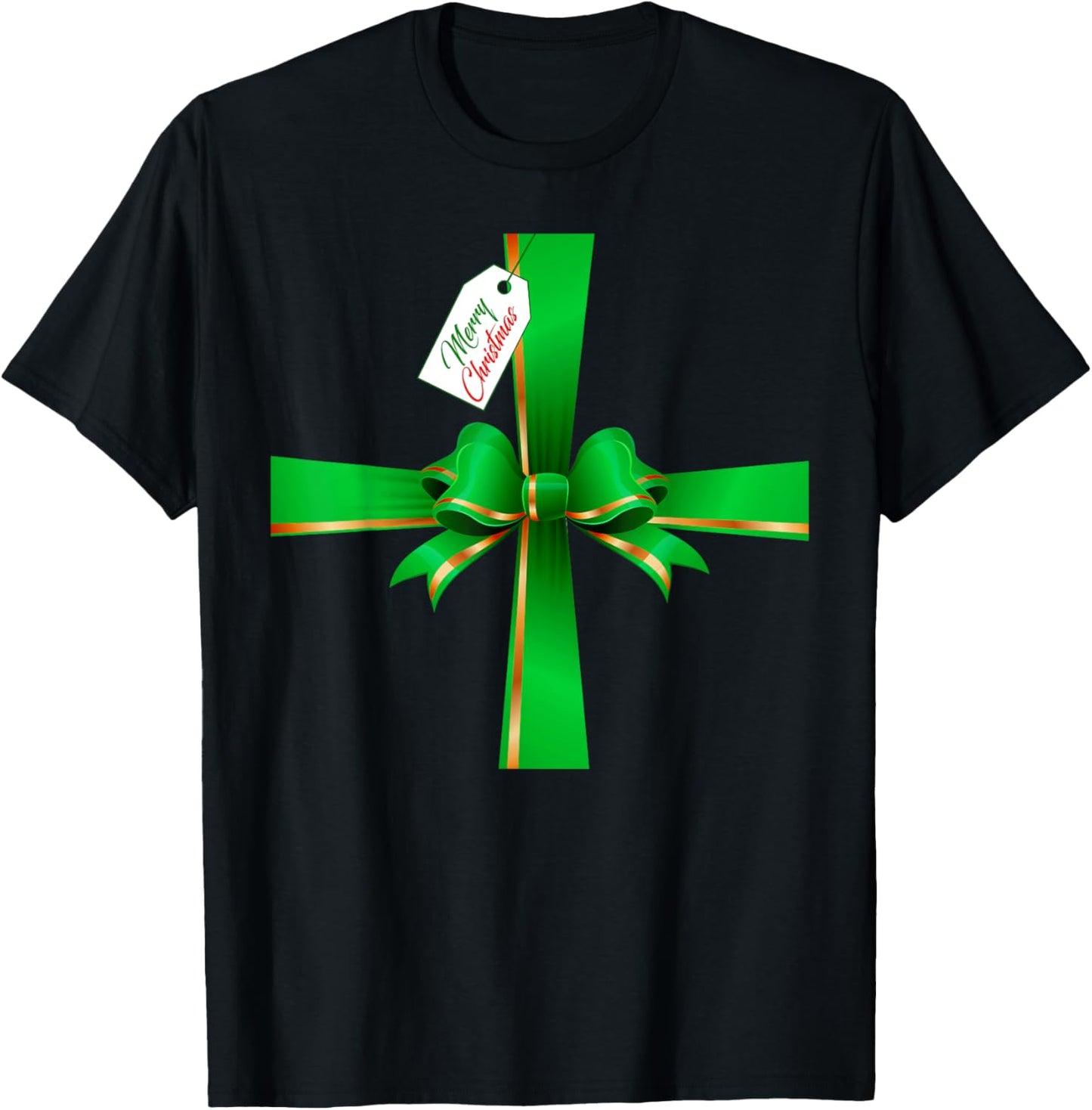 Funny Box Cosplay DIY Costume Merry Christmas Xmas Pajama T-Shirt - T-Shirt | Black