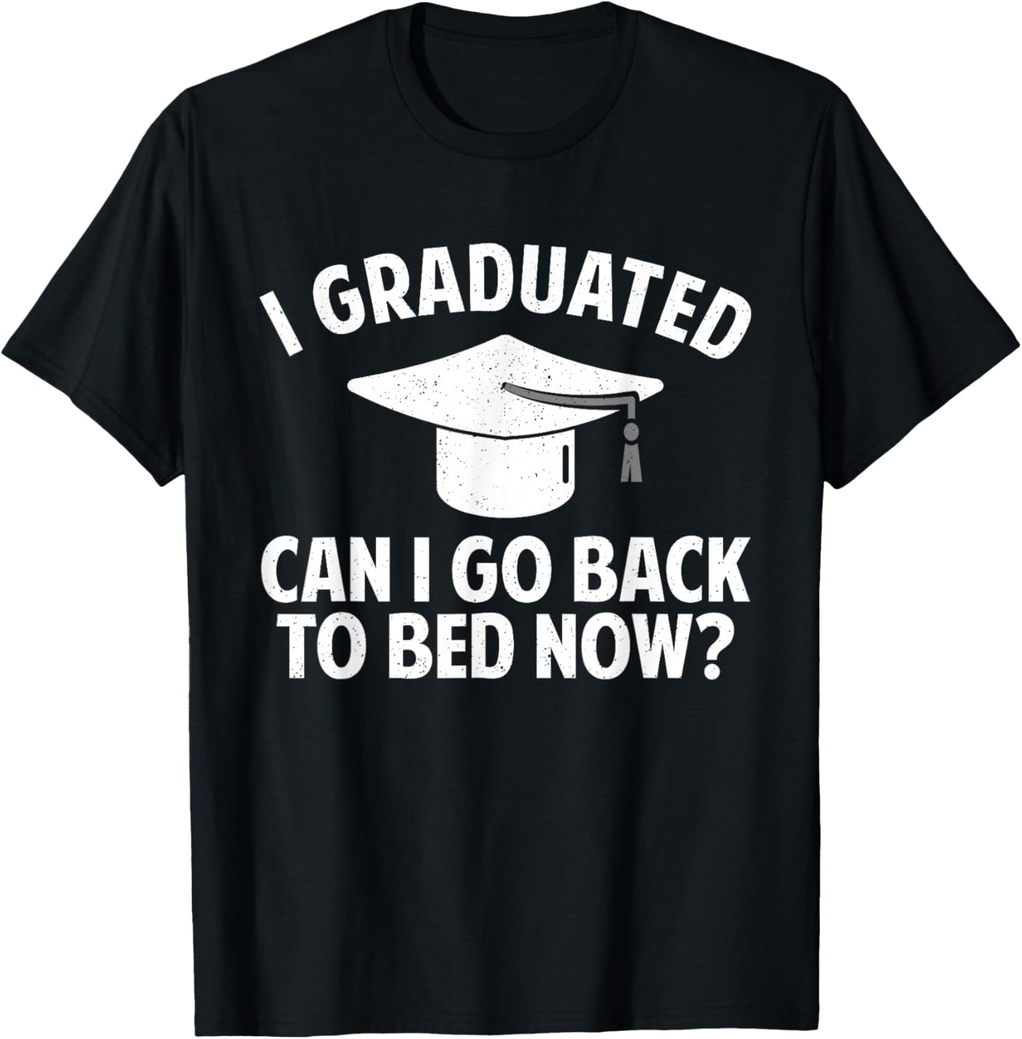 Funny Graduation Art Women Masters Degree Draduation T-Shirt - T-Shirt | Black