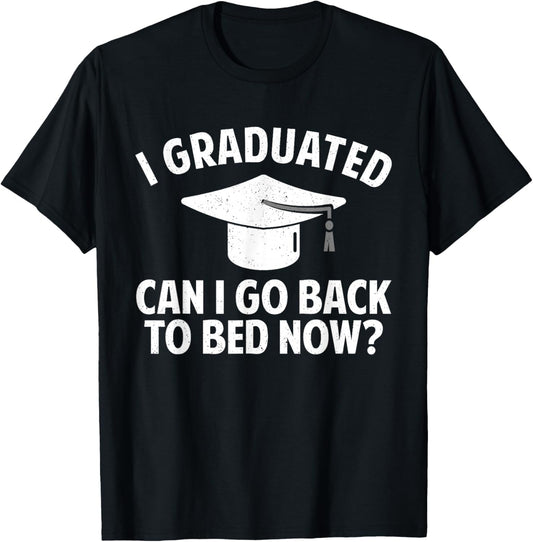 Funny Graduation Art Women Masters Degree Draduation T-Shirt - T-Shirt | Black