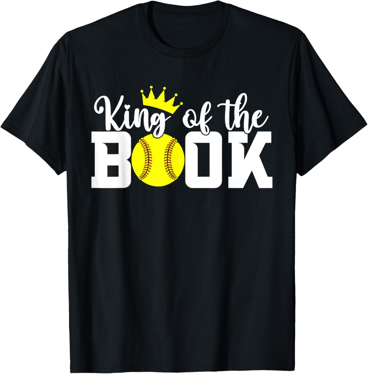 Scorekeeper Softball Team Scorebook King T-Shirt - T-Shirt | Black