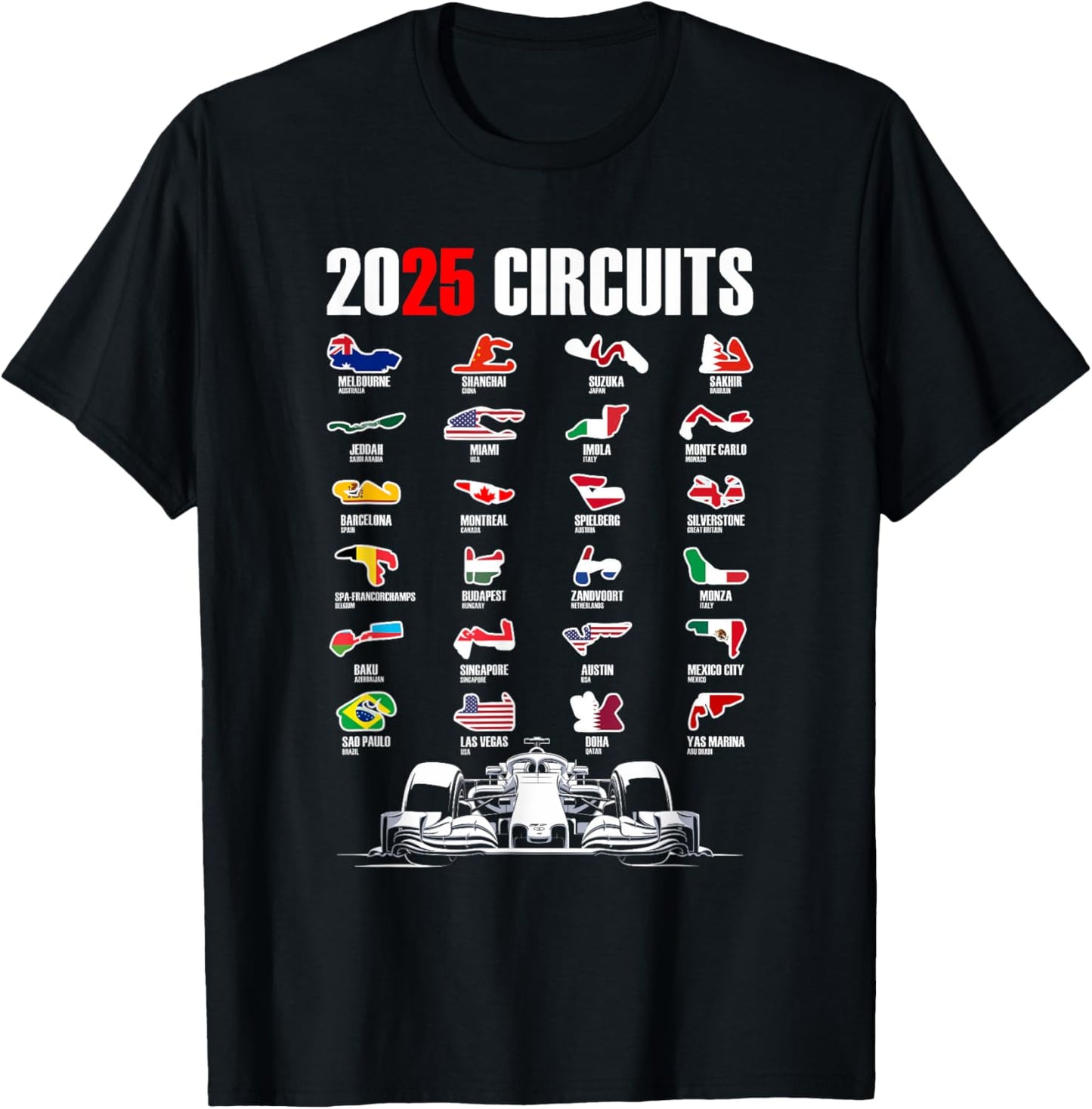 Racing Country Pit Crew Costume Car Auto Car Race T-Shirt - T-Shirt | Black