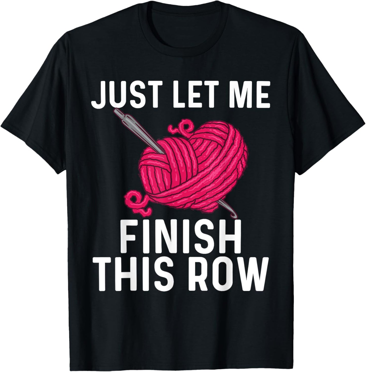 Best Crocheting Art Women Crocheter Crochet Lover T-Shirt - T-Shirt | Black